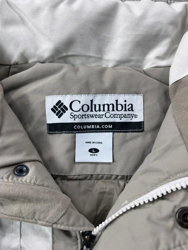 Vintage Columbia Men’s Embroidered Zip Up Bomber Jacket Size L – photo 4
